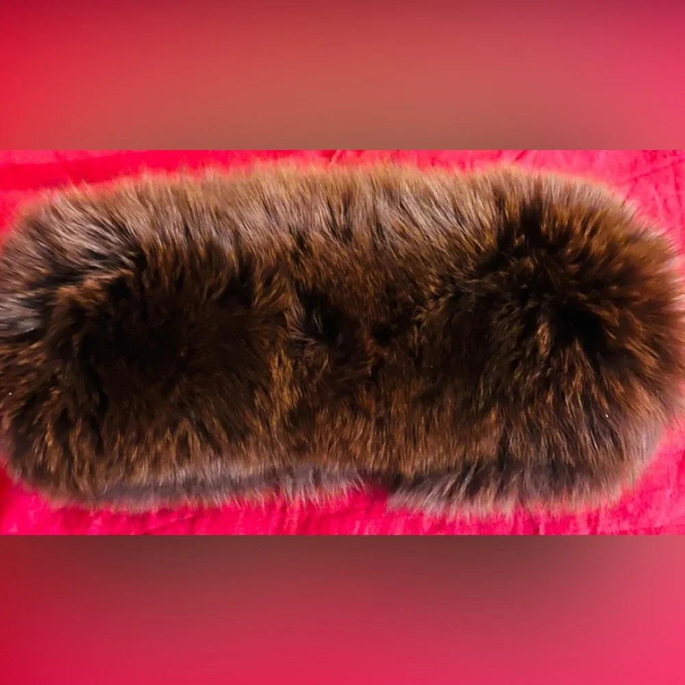 🔥VINTAGE🔥 REAL🔥 FUR🔥HEAD BAND🔥 - Picture 4 of 6
